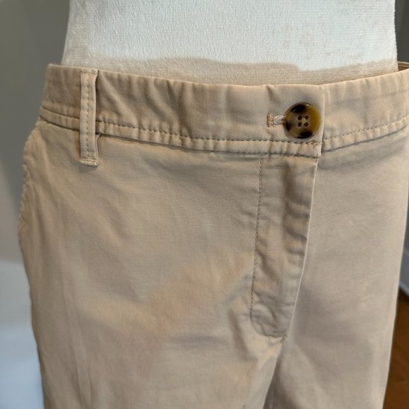 Talbots Relaxed Chino Short - 7" inseam - Size 14 - Khaki colored - Picture 2 of 5